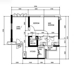 Blk 80C Telok Blangah Towers (Bukit Merah), HDB 3 Rooms #503112301